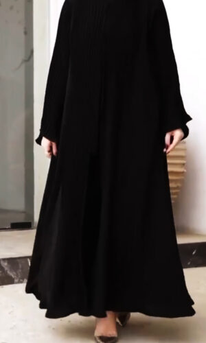 Black Elysian Abaya Model No 1029