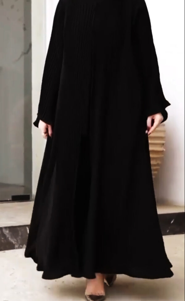 Black Elysian Abaya Model No 1029