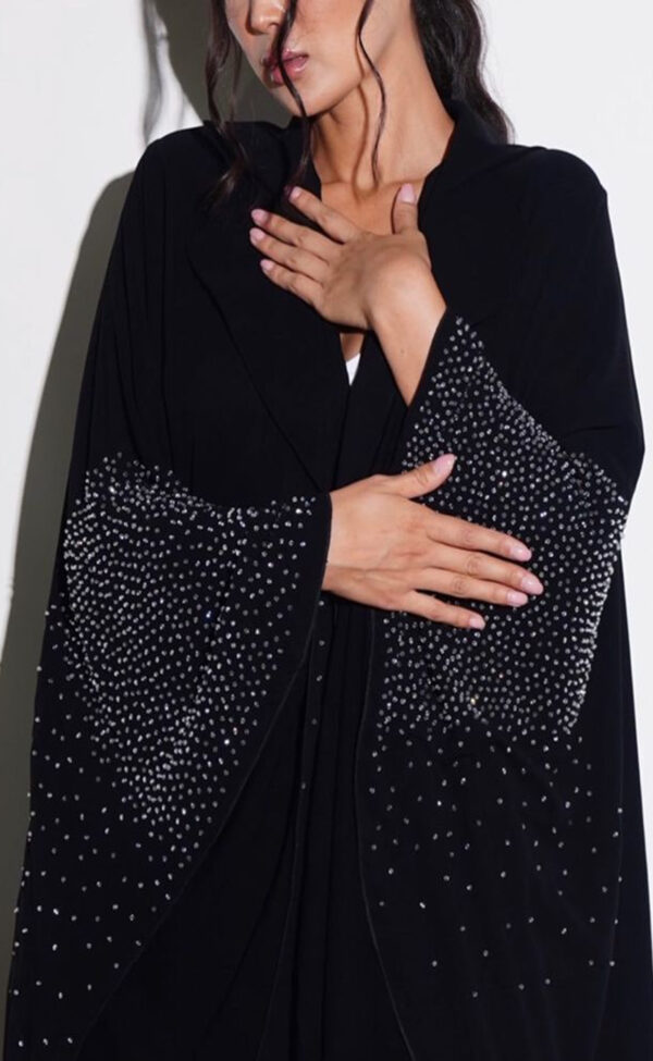 Elysian Abaya swaroveski stones Model No 1030