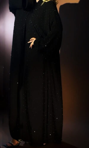 Crystal Elysian Abaya Beautiful &Elegant Model no 1033