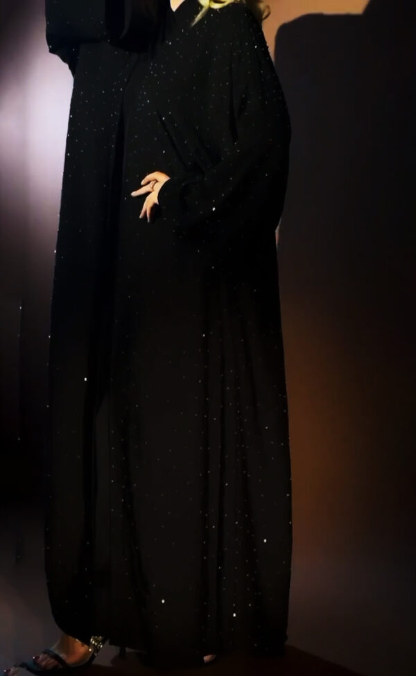 Crystal Elysian Abaya Beautiful &Elegant Model no 1033