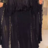 Elysian Abaya with crystal stones Model No 1027